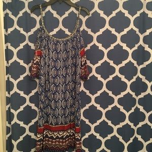 Cold Shoulder Dress// Size: 1X